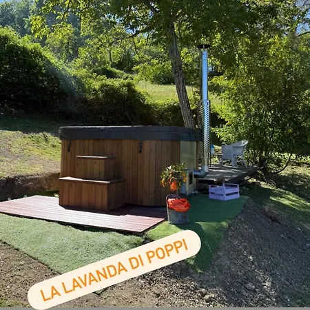 Luksusowy namiot Glamping La Lavanda Poppi