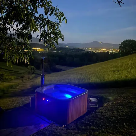 Luksusowy namiot Glamping La Lavanda Poppi