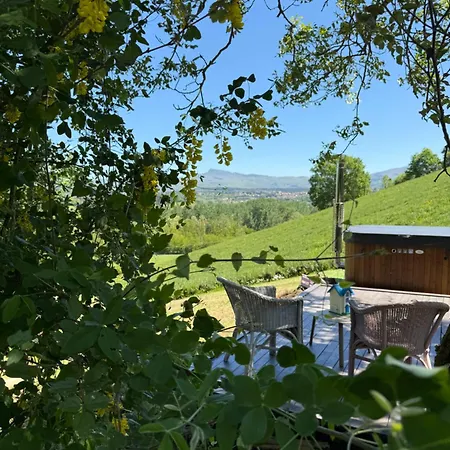 Glamping La Lavanda Luxe tent Poppi